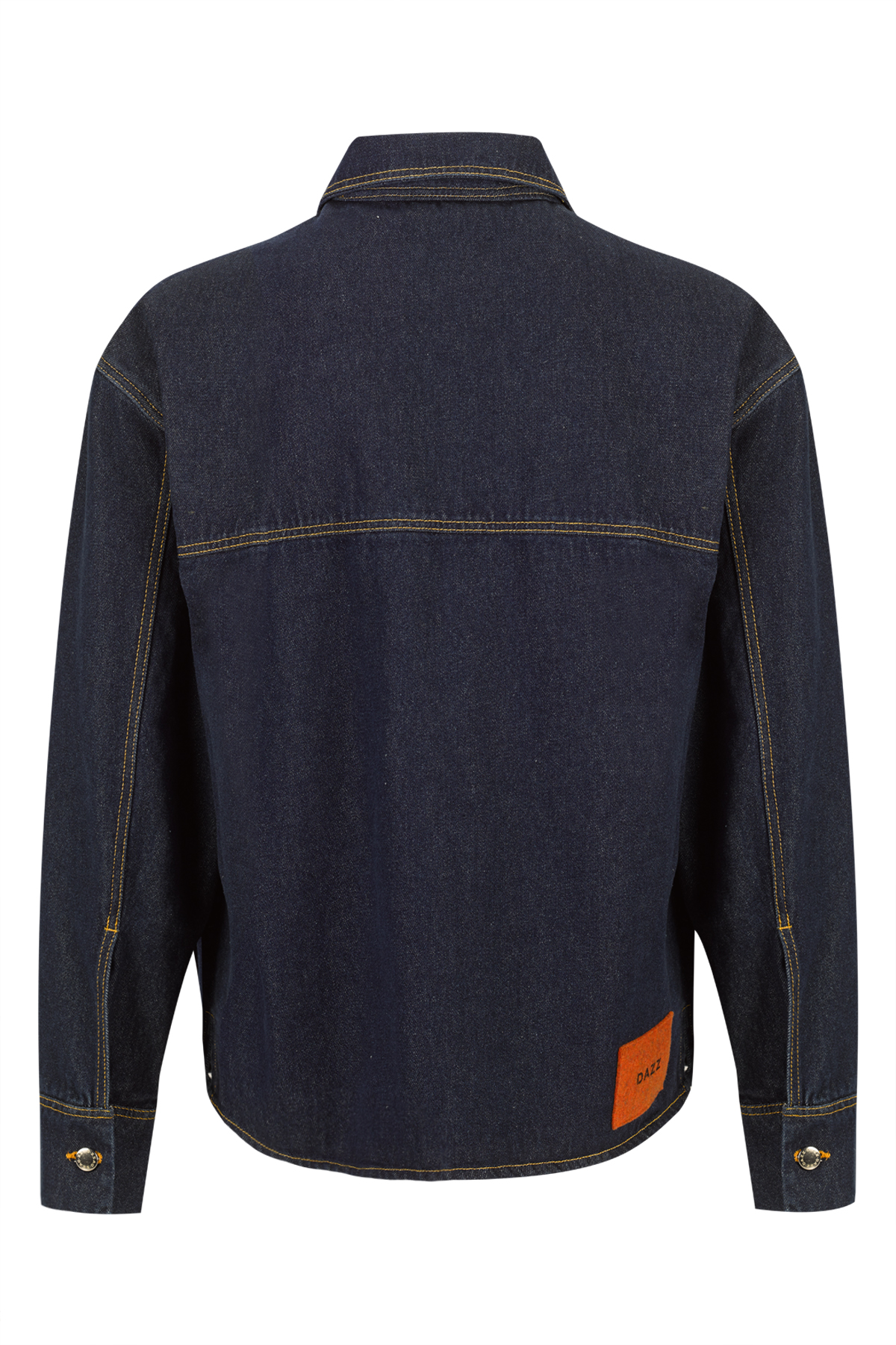 Topstitched denim jacket - Image 3