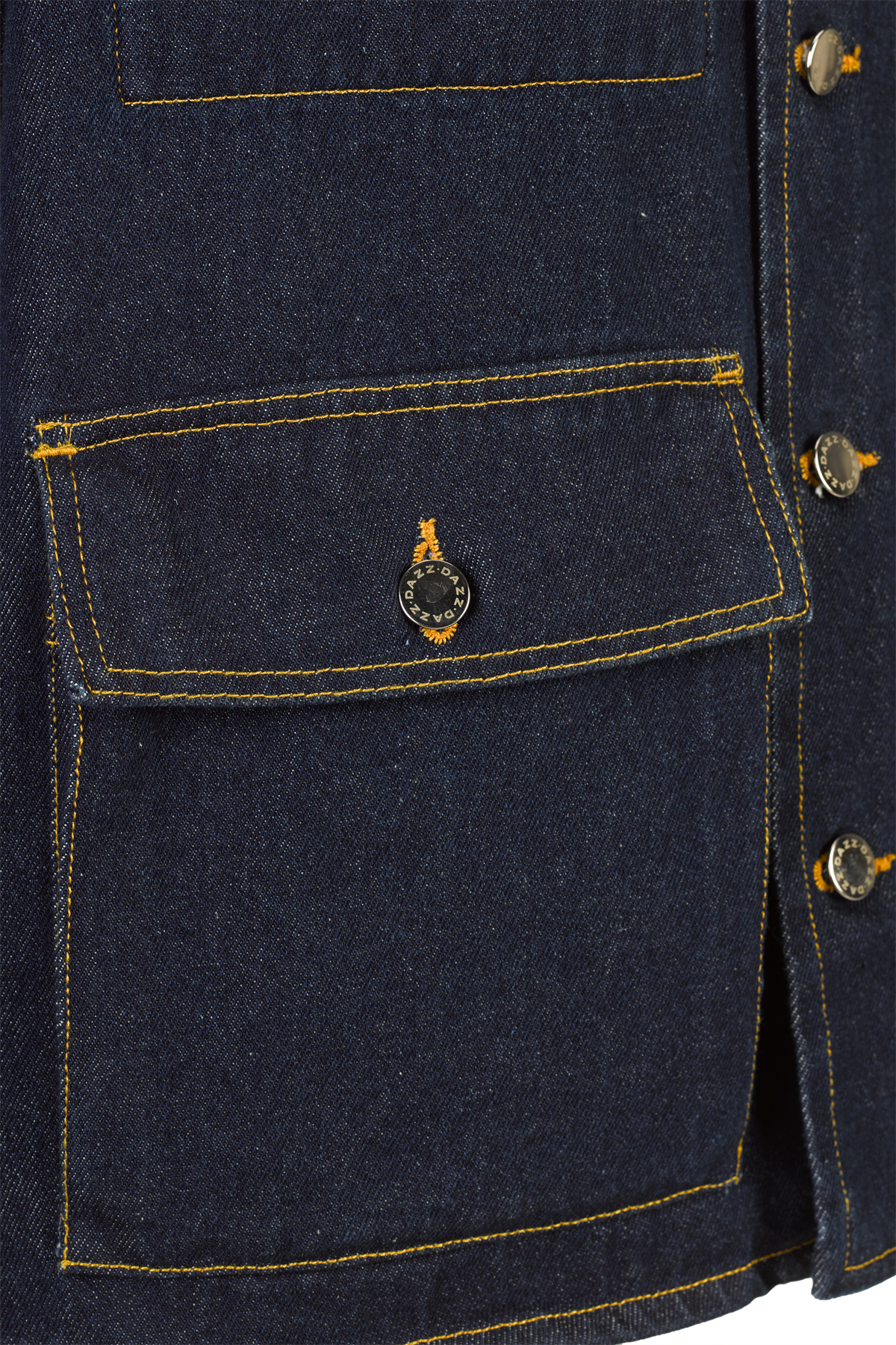 Topstitched denim jacket - Image 4