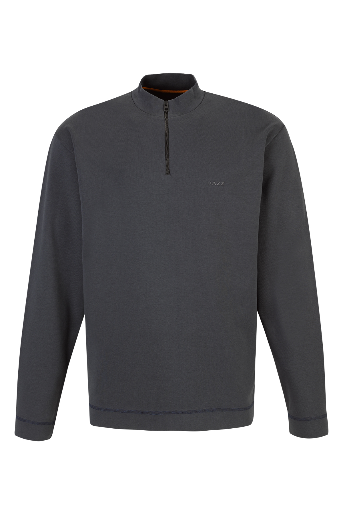 Half-zip long-sleeve T-shirt