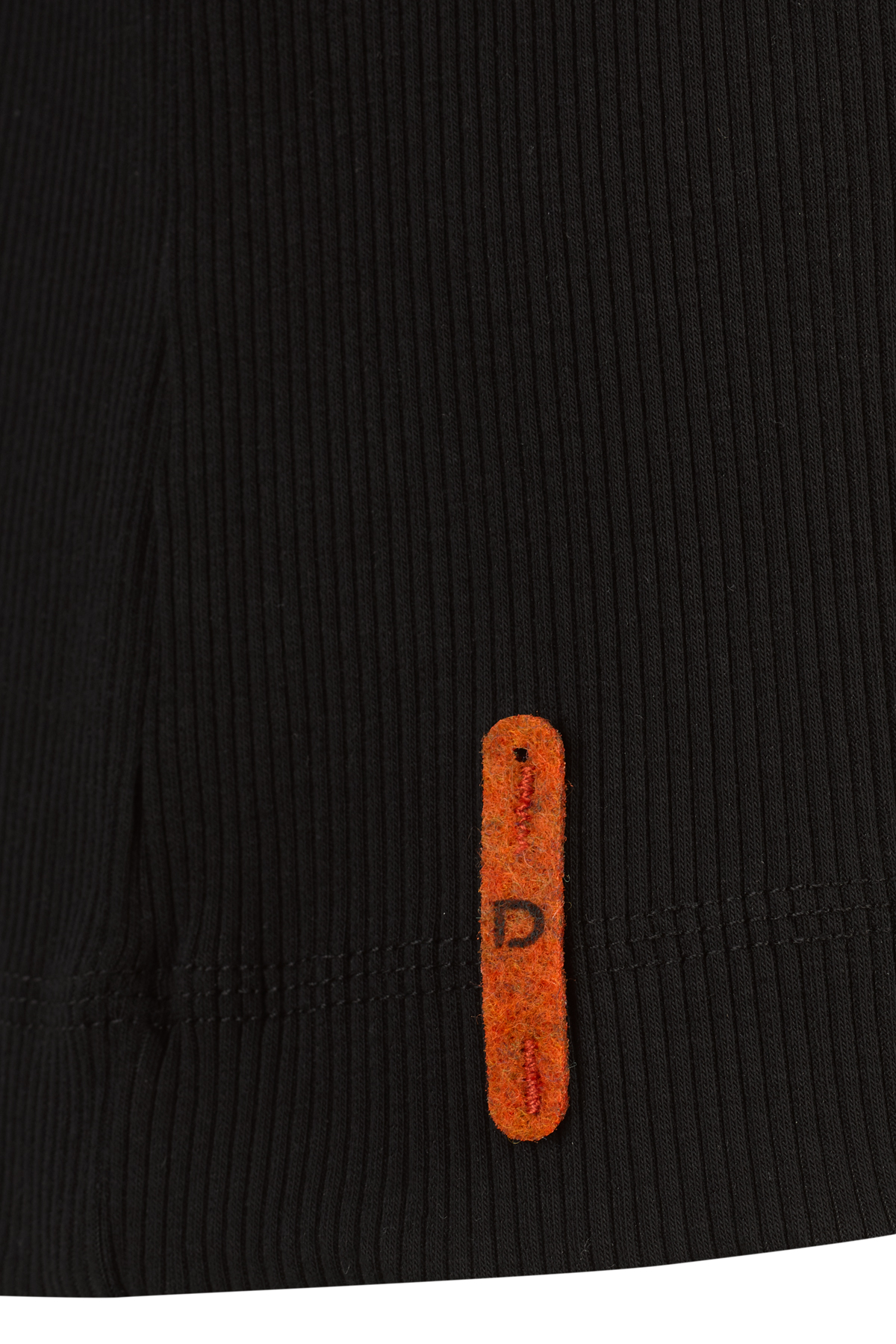 T-shirt canelada de manga comprida - Image 3