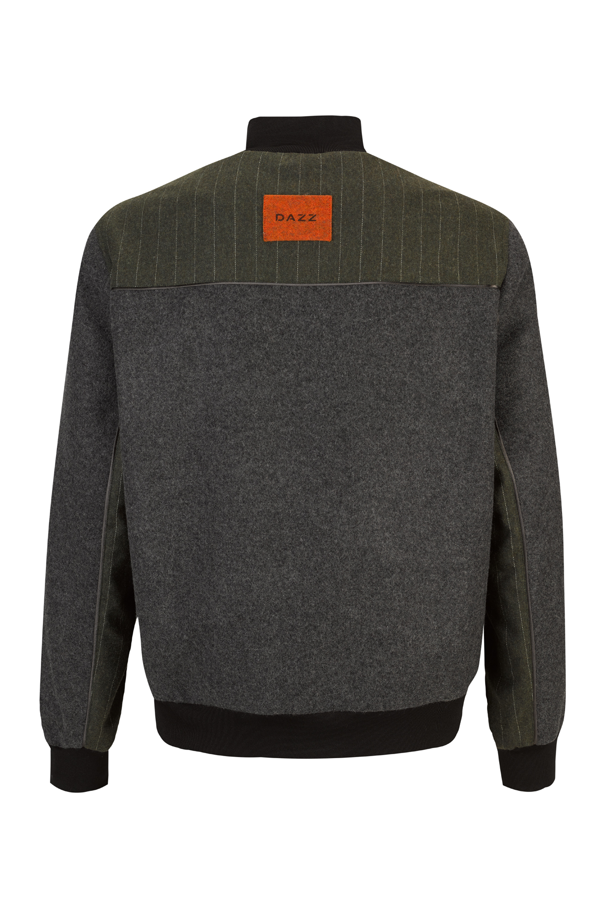 Blusão com painéis constrastantes e fecho de correr - Image 3