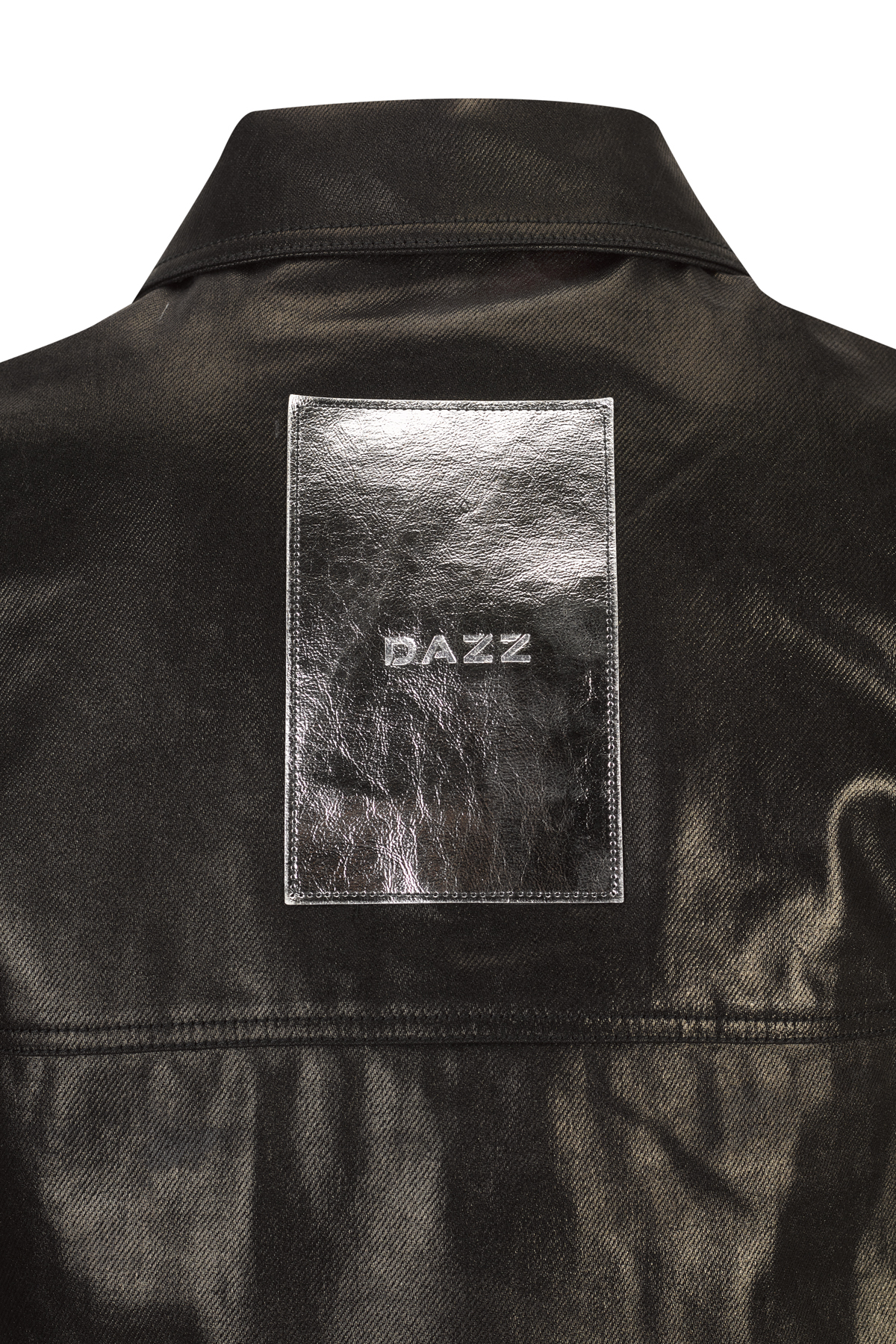 Coated denim jacket - Image 4