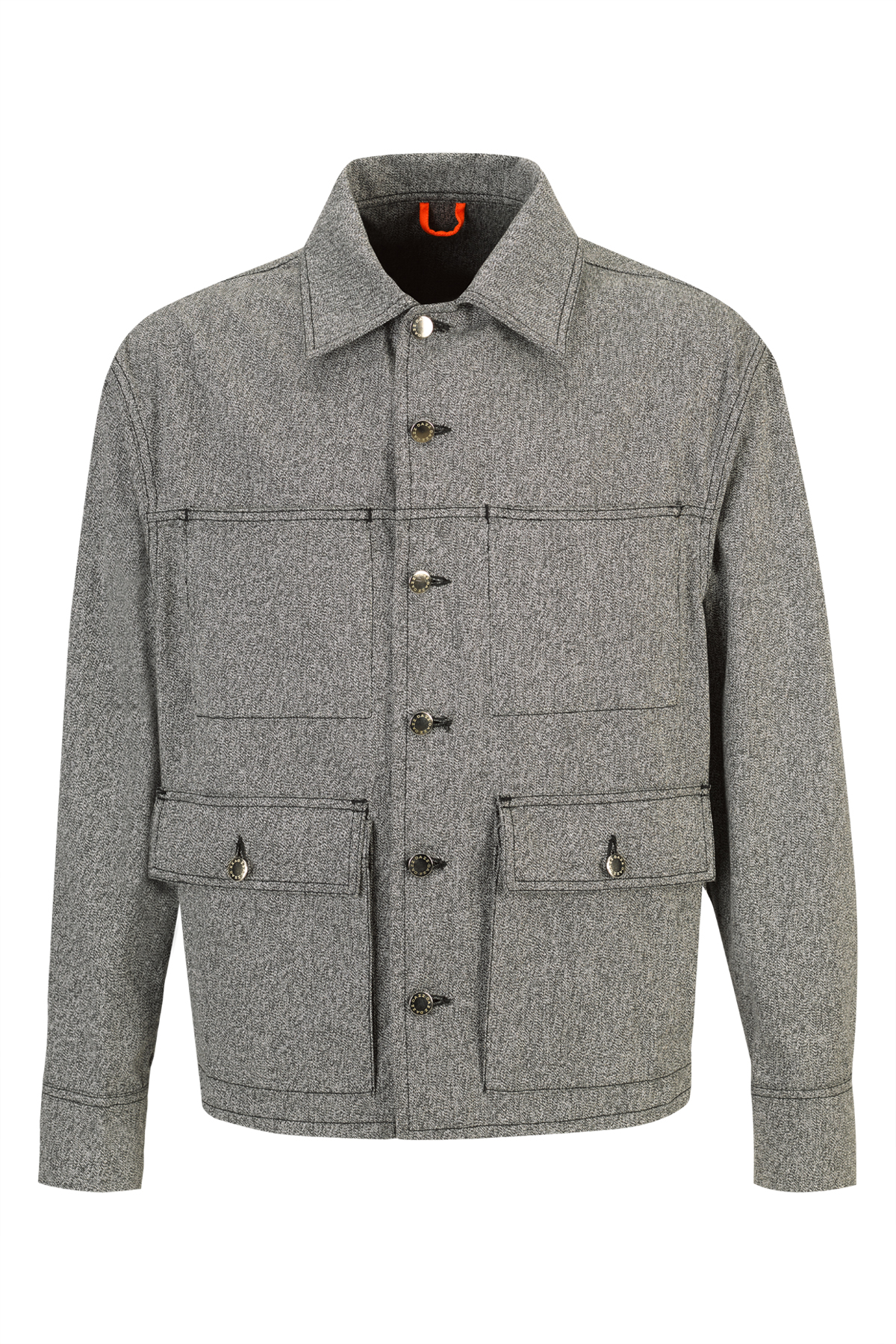 Casaco de cotim com inspiração em ganga