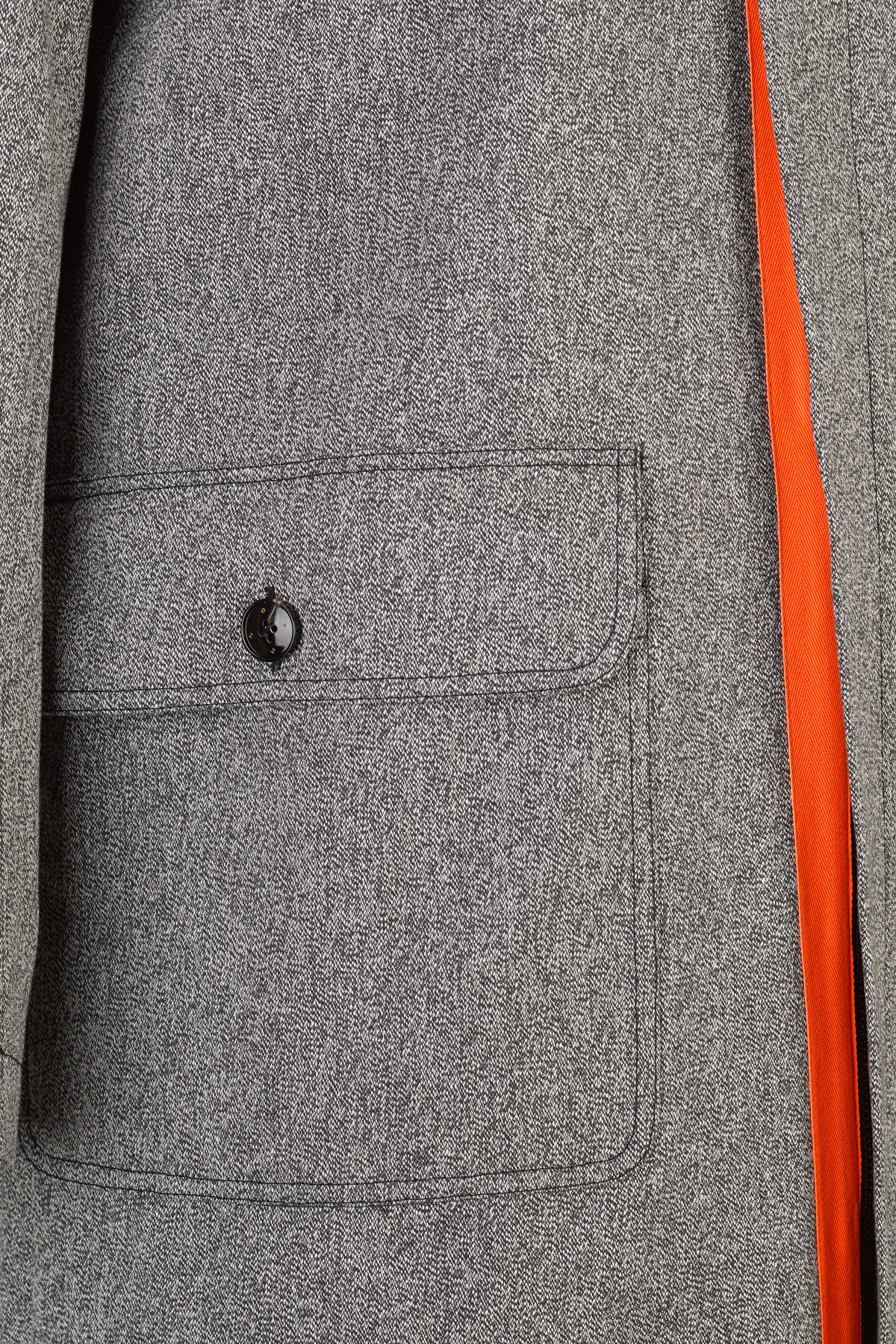 Casaco duffel descontraído em cotim - Image 4