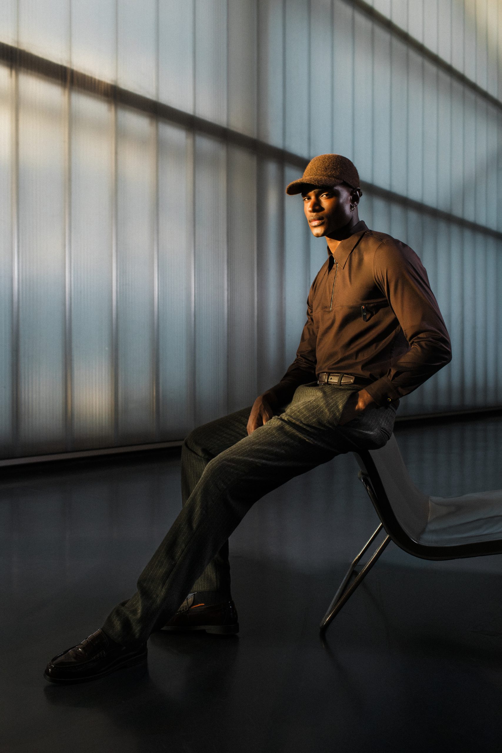 Sobrecamisa pólo com meio fecho de correr - Image 2